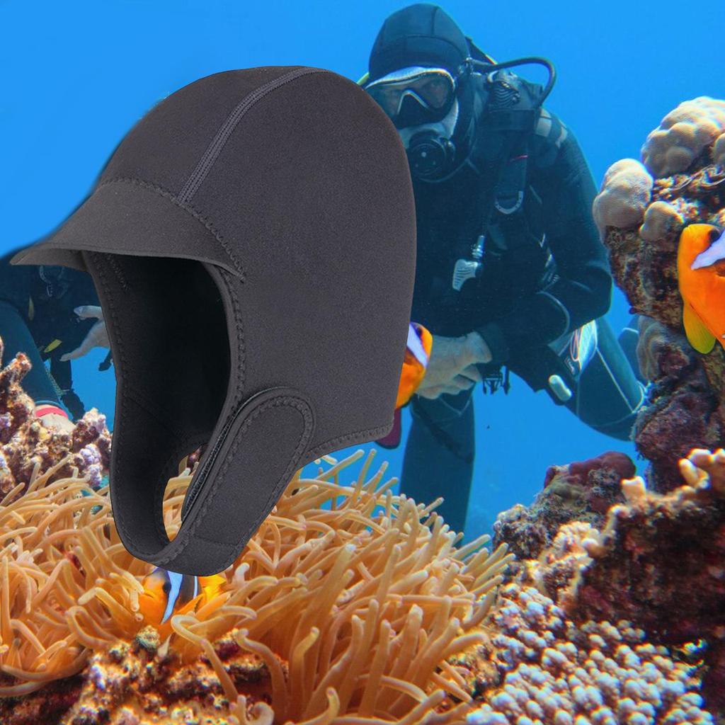 2mm Neoprene Diving Hood for Women And Men To Keep Warm, Surfing, Thermal Hood, Swim Cap