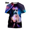 Yeni Moda Pit Bull 3D Baskılı Tişörtler Yaz Rahat Erkek Kadın Hip Hop Nefes Alabilir Kısa Kollu Trend Unisex Üstler Tişört