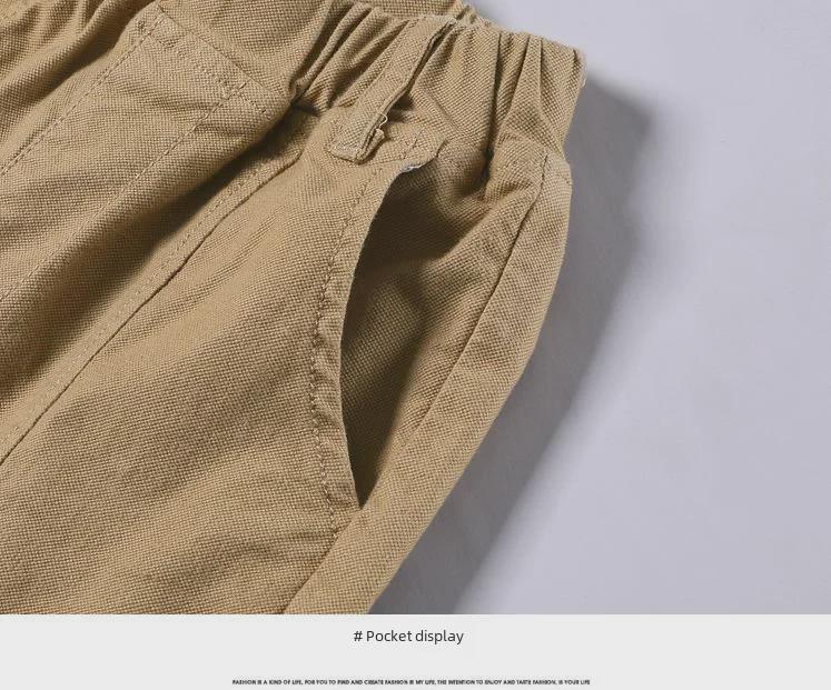 Boys' Summer Casual Loose Shorts - Stylish & Lightweight for Kids