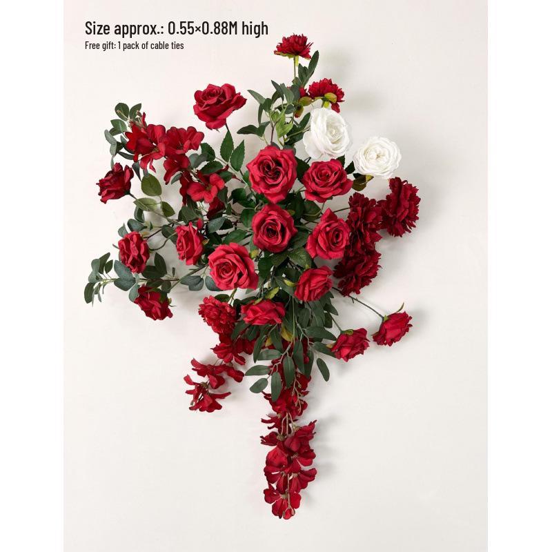 Mango Series Silk Flower Art Centerpiece & Wedding Decor