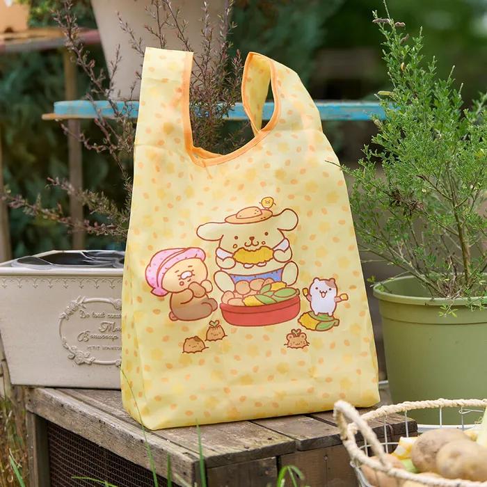 Pompompurin x Kakao Friends Fresh Potato Pocket Shopping Bag_Chunsik