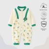 Spring & Autumn Class A Pure Cotton Newborn Baby Rompers for Crawling and Outings
