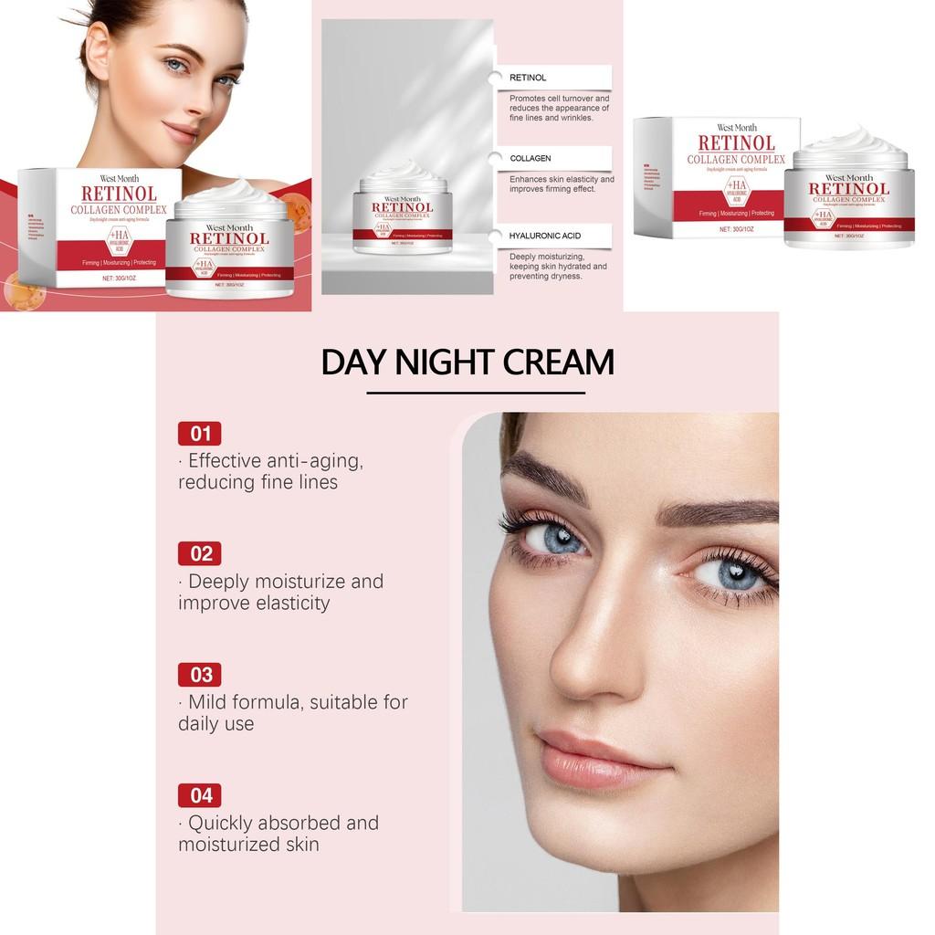 West Month Collagen Cream Hydrating Moisturizing Nourishing Skin Care For Youthful Radiance