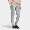 Adidas Three Stripe Logo Cuffed Sports Pants Women Pants Gray EB3827