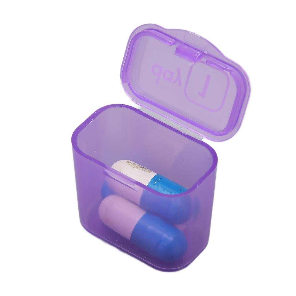 Monthly Pill Organizer One Month Small Compartments 31 Day 4 Week Pill Cases for Home Travel