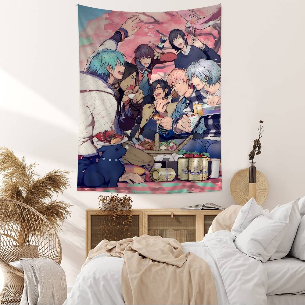 

DDRAMAtical Murder Hippie Wall Hanging Tapestries Bohemian Wall Tapestries Mandala INS Home Decor 74x94cm(29x37in)
