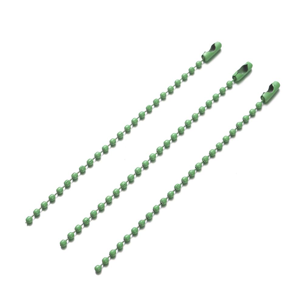 10/20pcs Colorful Ball Bead Chains Fits Key Chain Hand Tag Connector For DIY Bracelet Jewelry Making Accessorise Length 10CM