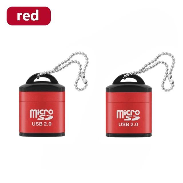 1/2PCS USB Micro SD/TF Card Reader USB 2.0 Mini Mobile Phone Memory Card Reader High Speed USB Adapter For Laptop Accessories