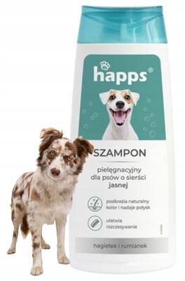 Happs Moisturizing Shampoo for Light-Colored Dogs 200ml