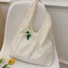 Lace Flower Large-capacity Single-shoulder Tote Bag Commuter Underarm Bag