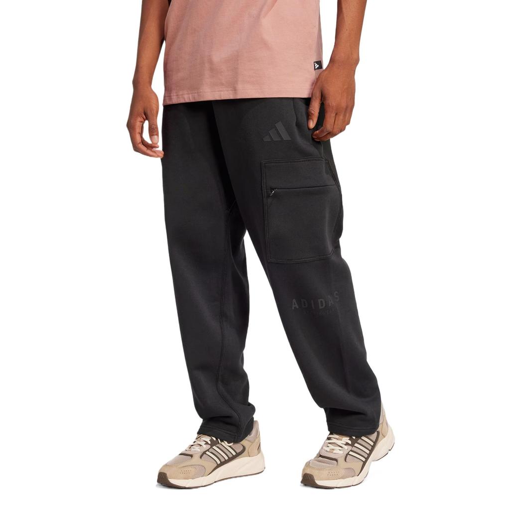 Adidas Free Shipping With AdiClub All Szn Fleece Graphic Loose Cargo Pants JJ3662