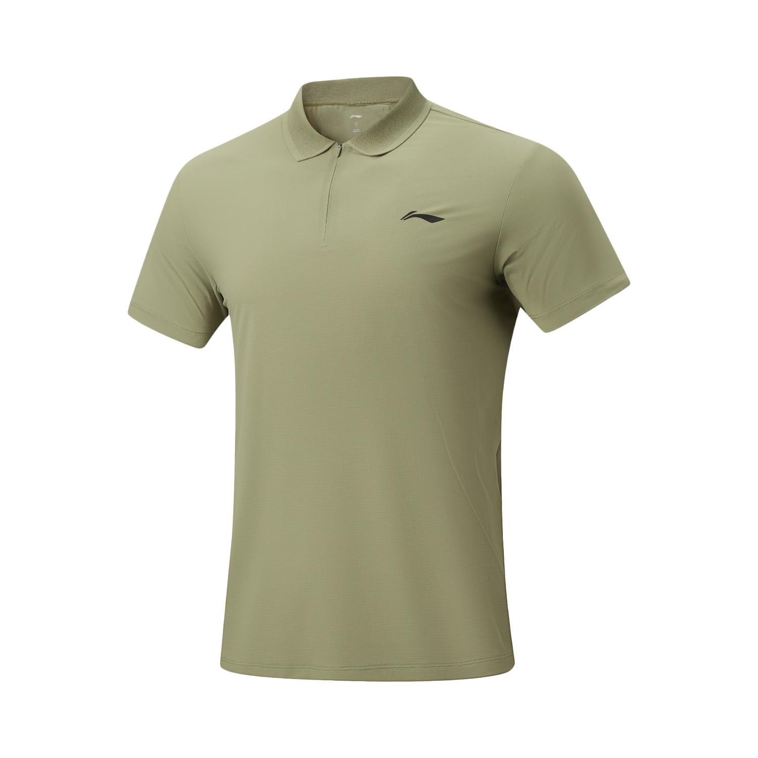 Li-Ning Quick-Dry Cool UV-Resistant Logo Casual Polo Shirt Men tops APLW467-2 S