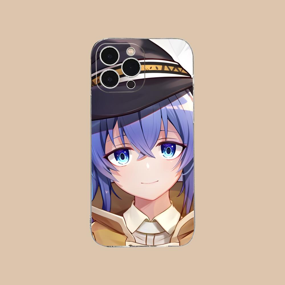 Mushoku Tensei Roxy Mobile Phone Case for iPhone 17 16 15 14 13 12 11 X XR XS Air Pro Max Plus Mini Clear Colorful Cover Luxury