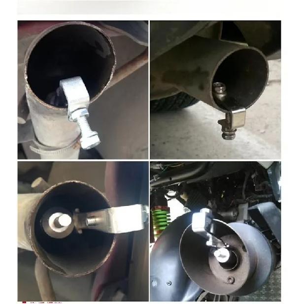 General Muffler Sound Whistle Turbocharging Exhaust Pipe Whistle Automotive Turbocharger Muffler Sound Whistle