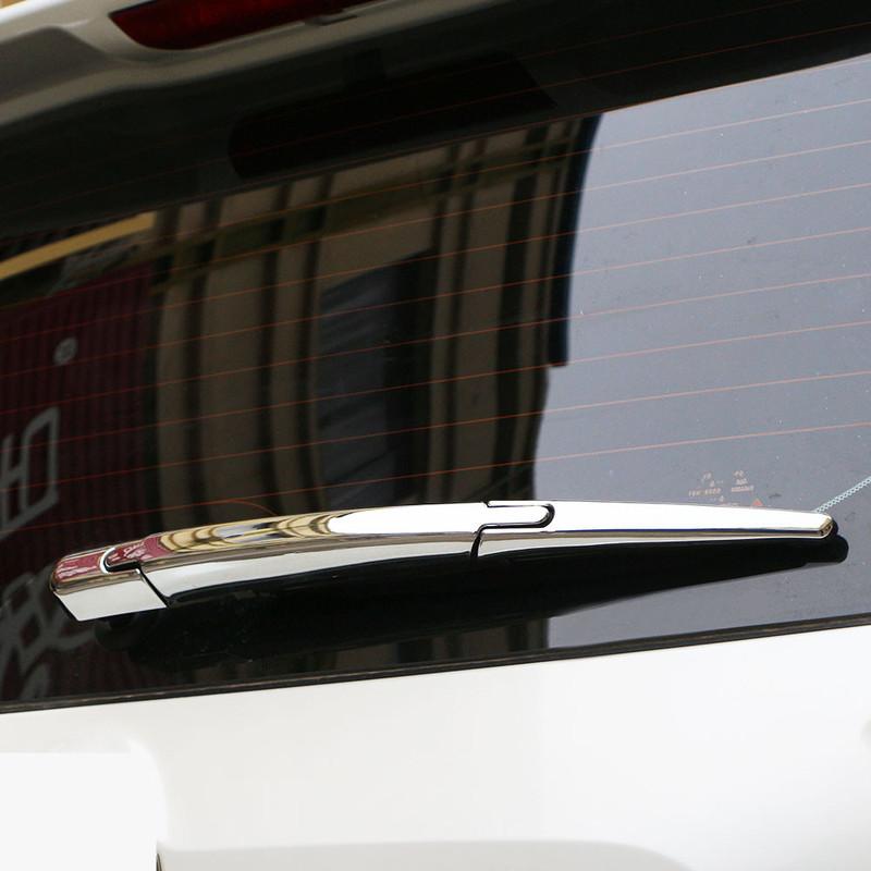 3Pcs Chrome Car Rear Windshield Blade Wiper Cover Sticker Trim for Nissan X-Trail Xtrail T32 2014 - 2020 Protector Accessories