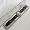 Used [Free Shipping] Swatch/Swatch/Irony Automatic/Irony/Skeleton/Silver X Black/Automatic watch/Working item/Working item/Used Item