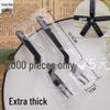 Thickened Disposable Individually Wrapped Fruit & Dessert Forks