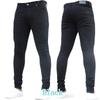 Men's Jeans Stretch Tight Solid Color Jeans