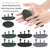 Three-Finger Anti-Slip Silicone Grip Pad for Barbell and Fitness Equipment