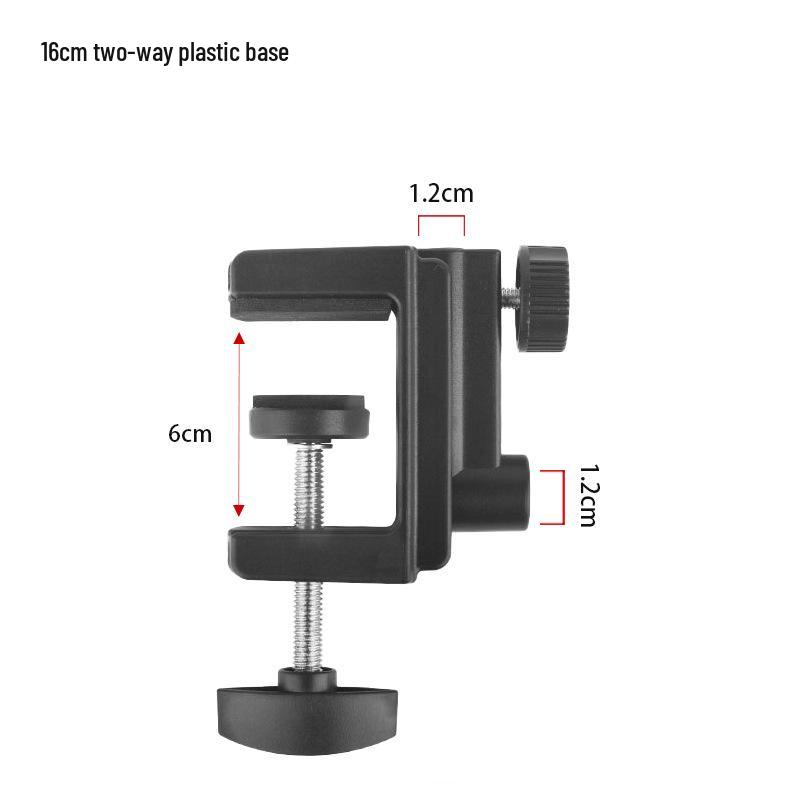 I-Shaped Cantilever Base Bedside Table Lamp & Microphone Bracket NB35 Clip