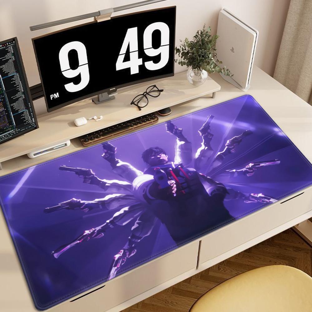 Grote Gaming Muismat Valorant ISO XXL Nieuwe Toetsenbordmat Gamer Muismat op De Tafel Snelheid Bureau Mat Anime x Muismatten