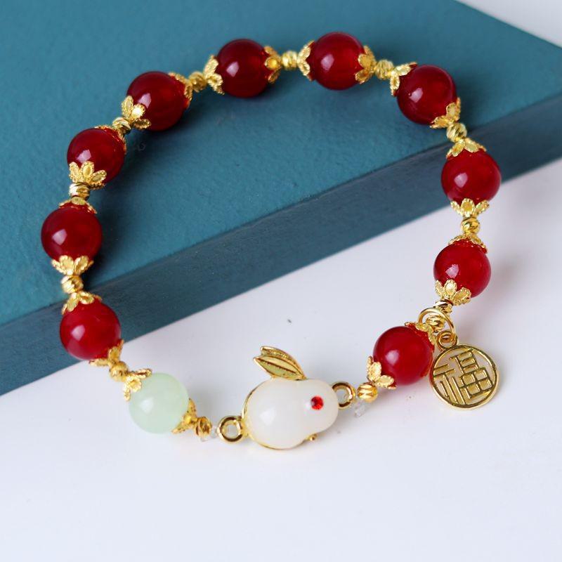Versatile Cartoon Fun Bracelet: Handmade Beaded Jewelry for Women - New Autumn/Winter Niche Design