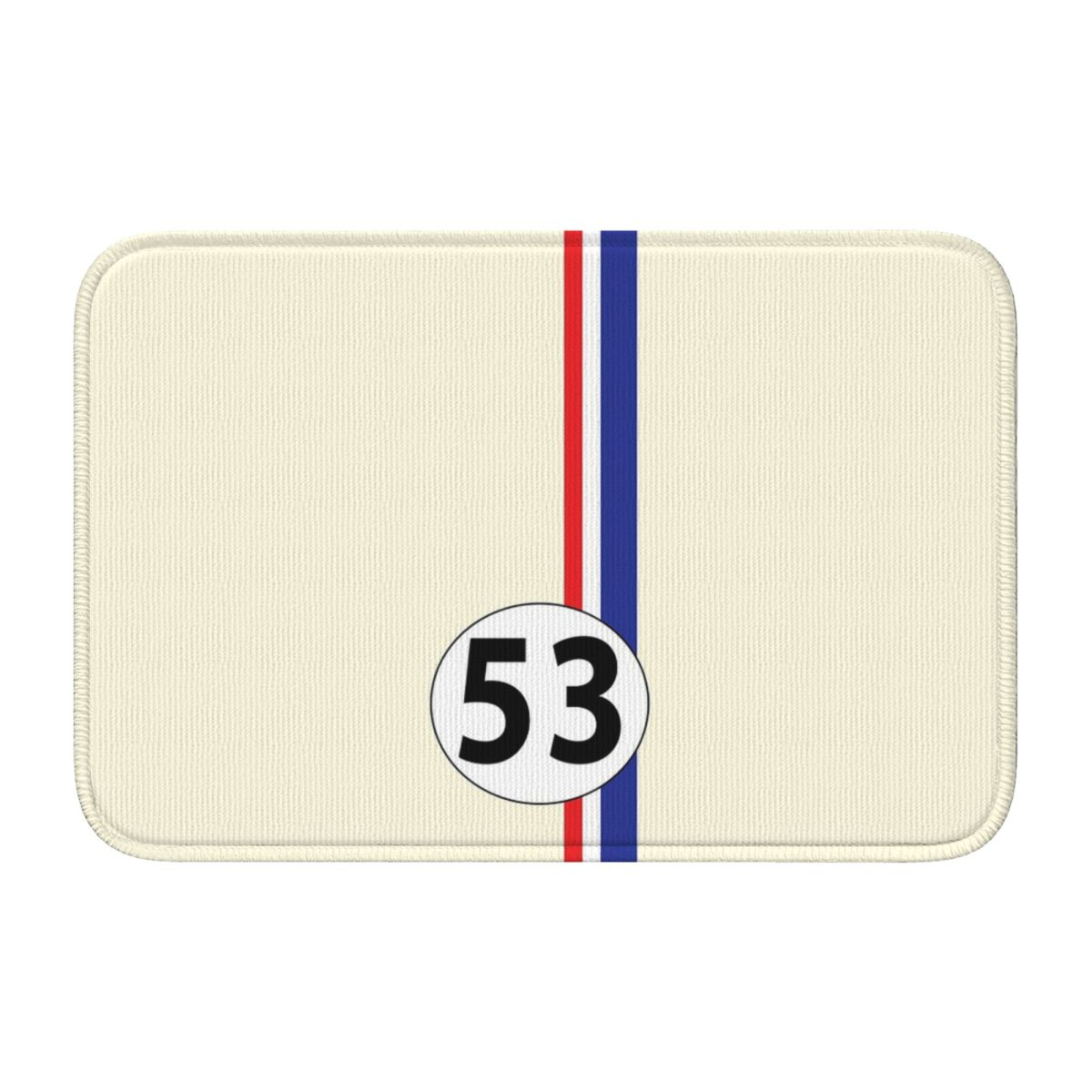 Herbie Nummer Deurmat Keuken Entree Huis Vloermat Antislip Tapijt Kleed voor Balkon Voetmatten 40x60 cm