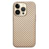 KZDOO For iPhone 15 Pro Magnetic Case Carbon Fiber Texture Leather+PC Phone Cover