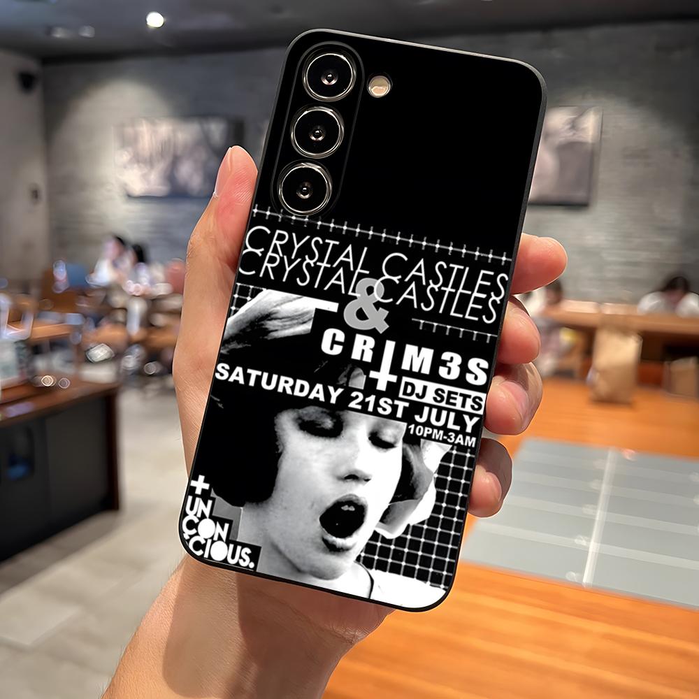 Band C-Crystal Castles Phone Case For Samsung S26 S24 Ultra S22 S23 S25 S20 Fe S21 Plus A54 A34 A53 A16 Back Cover