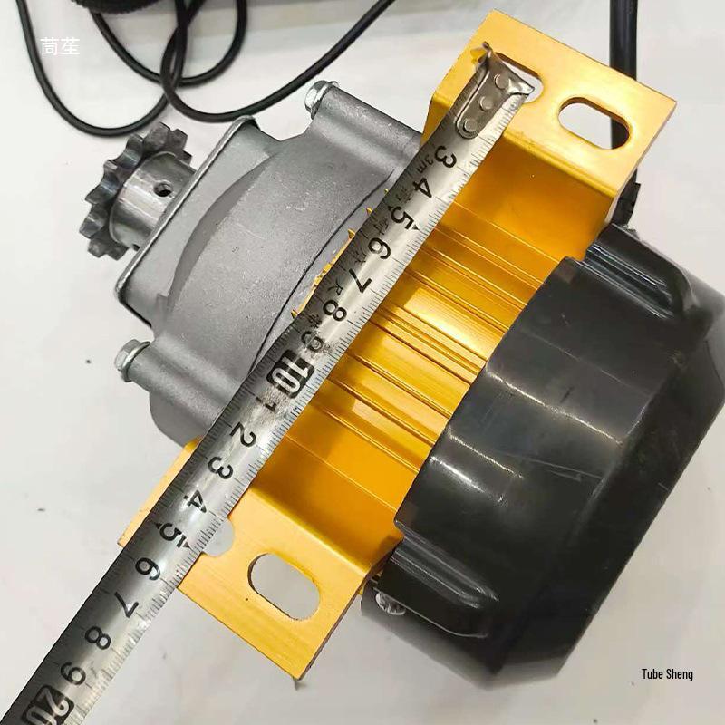 12-72V Low-Speed High-Torque Brushless Geared Motor for Winch, Conveyor Belt, Cable, and Film Winding
