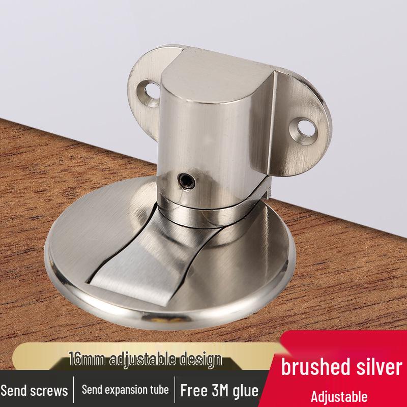 Adjustable Magnetic Door Stopper: Punch-Free, Anti-Collision, Invisible Design for Bedrooms with Strong Magnet