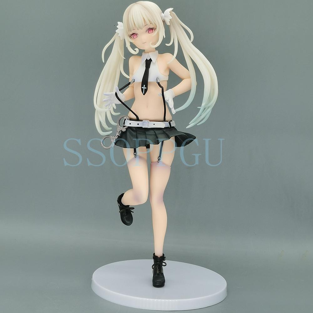 23cm UnionCreative Design Figure Angel Cop Police Elle Anime Girl Action Toy Statue Collection Model Doll COCO PVC Rurudo Poseable Articulated Scale