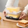 Large Capacity Butter Storage Box Durable Slice Dividing Butter Cutting And Packaging Box Storage Tool