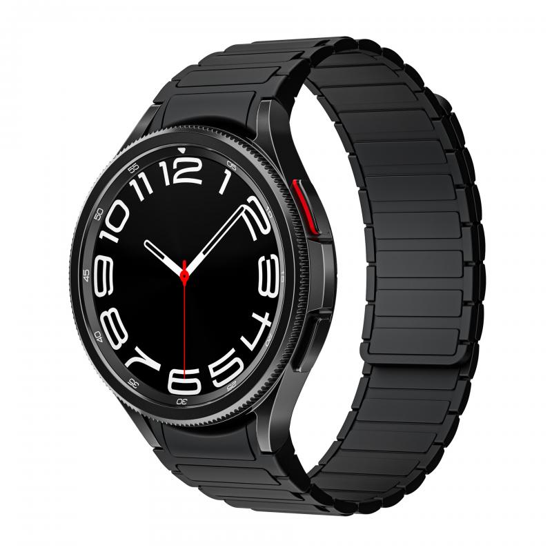 No Gap Silicone Strap For Samsung Galaxy Watch 5 Pro 45mm 6/4 Classic 47mm Magnetic Band For Galaxy Watch 7/6/5/4 40mm 44mm Belt