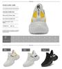 Trendige Mesh-Sneakers für Herren mit größerer Körpergröße – Frühling/Herbst, 8 cm Höherlegung, Freizeitsport, koreanischer Stil