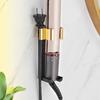 Hair Straightener Holder Punch-free High-temperature Resistant Universal Aviation Aluminum Hair Curling Iron Organizer Bathroom Accessories