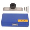 Depth Dial Indicator Base Hardened Stainless Steel Depth Micrometer Stand with 3 Pcs Extension Rods 103x17mm 4.1x0.7in