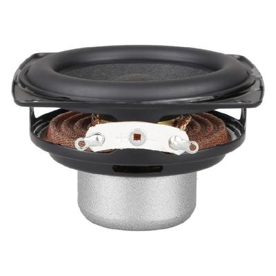 2.25Inch Woofer Speaker 15W 4Ohm Double Neodymium Magnets Aluminum Coil Cooling System Enhances Durability ABS+Metal