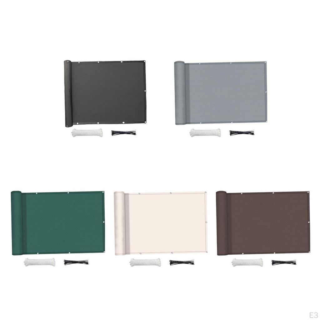 Balkongarten Sichtschutz HDPE-Abdeckung für