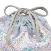 COLORFUL CANDY STYLE Drawstring Lunch for Floral Oasis N3486100 Bag, Medium, Gusseted, Girls, Stylish, Cute, Design,