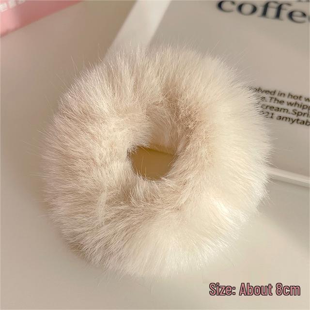 

Women s Summer Fresh Elastic Bun Hair Tie - Simple Style Intestine Band Headwear