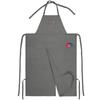 Verstellbare Vollabdeckung Töpfer-Schürze Waschbare Garten-Schürze Spaltbein-Schürze Baumwoll-Canvas
