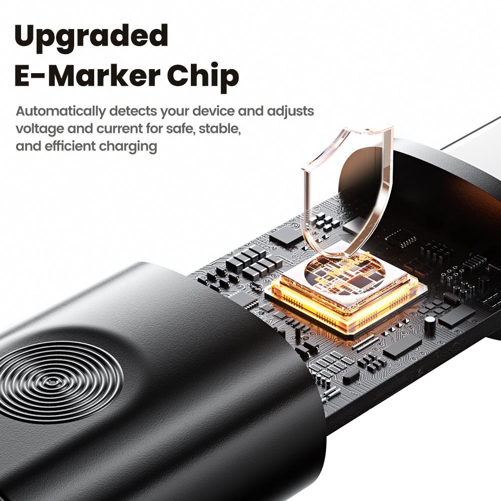 Toocki 240W USB C to Type C Cable PPS PD240W Ultra Fast Charging USB C Cable for Xiaomi MacBook Samsung Laptop Braided Data Cord