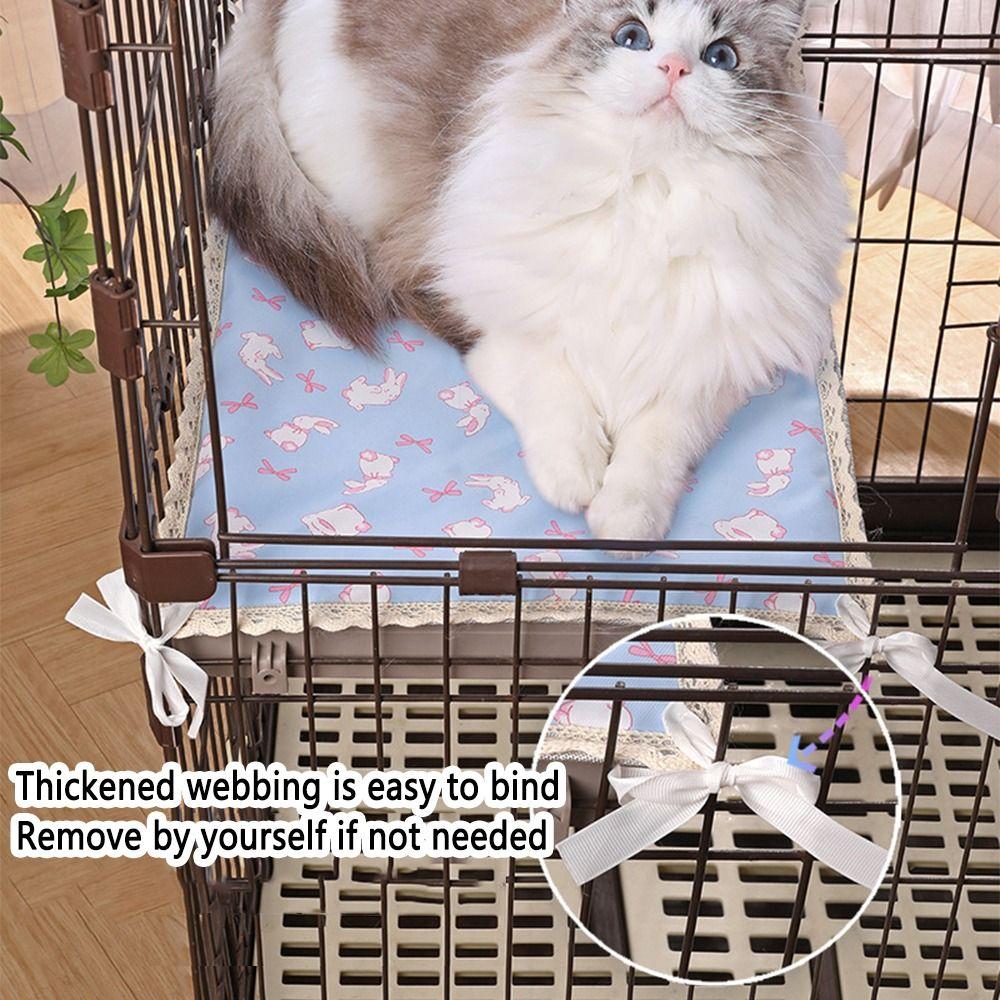 Foldable Pet Cat Cooling Mat Waterproof Dog Crate Sleep Bed Ice Silk Dogs Mat Pad  Pet Supplies