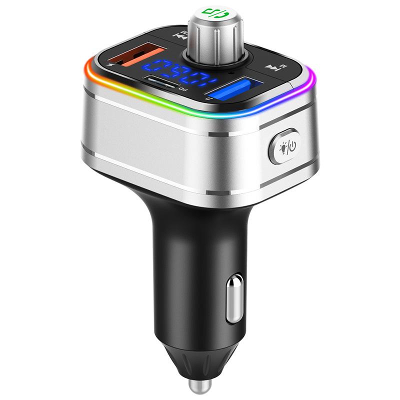 

BC62 Bluetooth 5.0 Wireless FM Transmitter Car MP3 Player USB Type-C PD 3.0 Quick Charge Car Charger Adapter Handsfree Car Kit