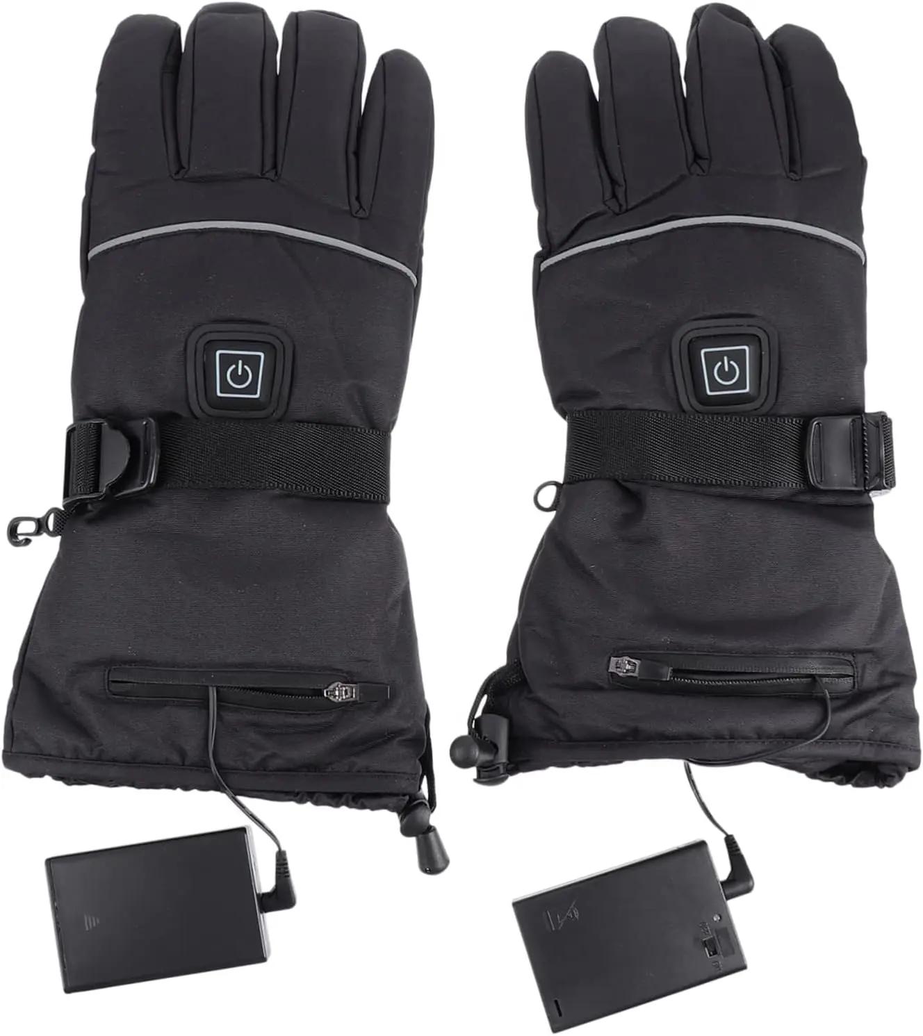 

Зимние греющие перчатки Водонепроницаемые Противоскользящие Лыжные Велосипедные Мотоциклетные Теплые Перчатки с сенсорным экраном Аксессуары