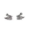 Little Swan Earrings for Women  Elegant Earrings Zircon Earrings Light Luxury Mini and The Same Style