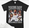 Tričko Youngboy Nba Tričko Young Boy Never broke Again Grafické tričko