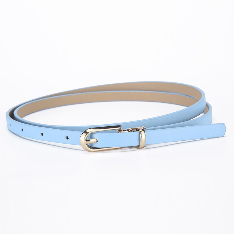 2025 Women's Alloy Buckle Belt: Versatile Pin Design for Fashion, Commute, Waist Chain, and Pants/Dress Decoration