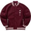 Adidas X BSTN Collaboration X FC Bayern Collaboration SS25 Comfortable Simple Baseball Collar Fashion Jacket Unisex Jacket Brown JF0583